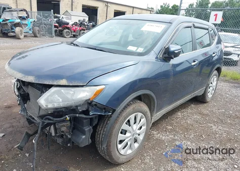 2015 Nissan Rogue S z USA, uszkodzony, nr VIN KNMAT2MV6FP555435